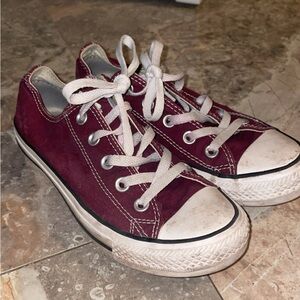 Converse Maroon Sneakers